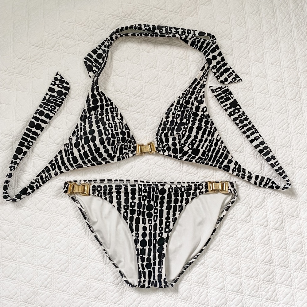 Black and White Bikini By Trina Turk